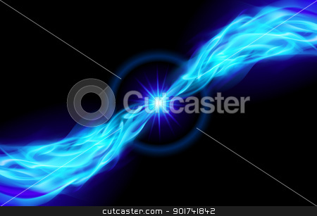 To use this stock image in your creative project, please select the size you need over to the right and click the "Add to Cart" button.
Your downloaded image will come with the Cutcaster watermark removed so don’t worry about the watermark you see on this page. Bright blue Star stock photo, Blue Star with Flame Tail for You design on black by dvarg