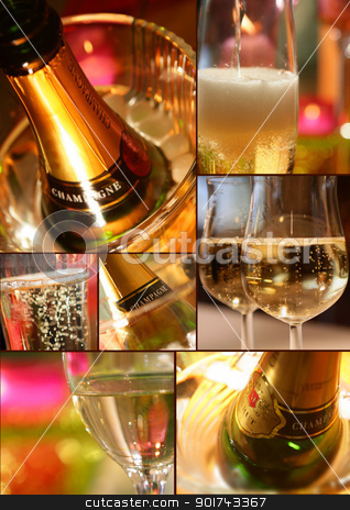 Botella de champana Botella de champana stock photo, Botella de champana by photography33