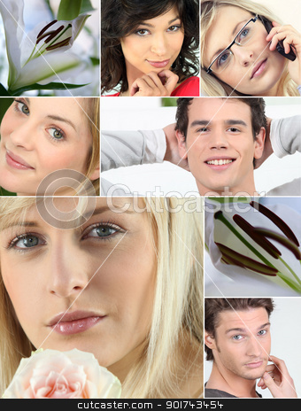 Collage of relaxation Collage of relaxation stock photo, Collage of relaxation by photography33