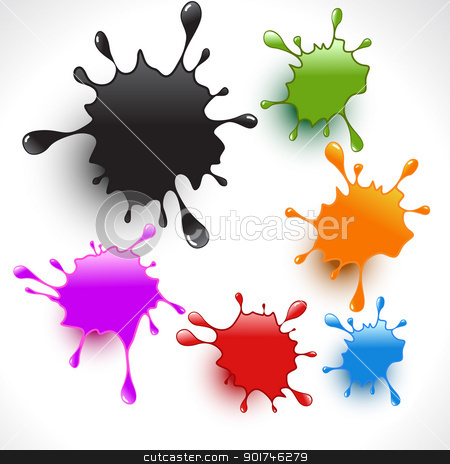 To use this stock image in your creative project, please select the size you need over to the right and click the "Add to Cart" button.
Your downloaded image will come with the Cutcaster watermark removed so don’t worry about the watermark you see on this page. colorful paint splashes set 4 stock vector clipart, colorful paint splashes vector set 4 by pinnacleanimates