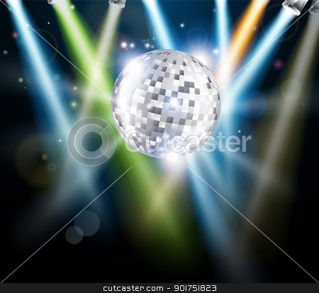 To use this stock image in your creative project, please select the size you need over to the right and click the "Add to Cart" button.
Your downloaded image will come with the Cutcaster watermark removed so don’t worry about the watermark you see on this page. Disco mirror ball background stock vector clipart, Illustration of a disco mirror ball or glitter ball with disco lights
by Christos Georghiou