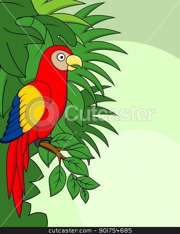 To use this stock image in your creative project, please select the size you need over to the right and click the "Add to Cart" button.
Your downloaded image will come with the Cutcaster watermark removed so don’t worry about the watermark you see on this page. Macaw bird stock vector clipart, Vector Illustration Of Macaw bird by Surya Zaidan