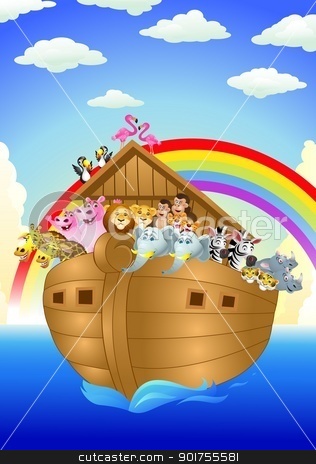 To use this stock image in your creative project, please select the size you need over to the right and click the "Add to Cart" button.
Your downloaded image will come with the Cutcaster watermark removed so don’t worry about the watermark you see on this page. Noah ark stock vector clipart, Vector Illustration Of Noah ark by Surya Zaidan