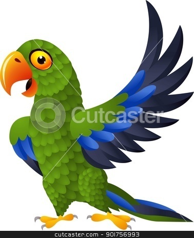 To use this stock image in your creative project, please select the size you need over to the right and click the "Add to Cart" button.
Your downloaded image will come with the Cutcaster watermark removed so don’t worry about the watermark you see on this page. Detailed funny green parrot cartoon stock vector clipart, Vector Illustration Of Detailed funny green parrot cartoon by Surya Zaidan