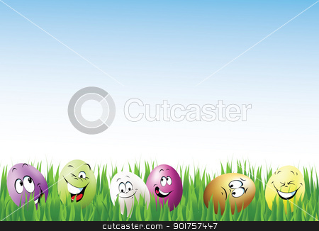 To use this stock image in your creative project, please select the size you need over to the right and click the "Add to Cart" button.
Your downloaded image will come with the Cutcaster watermark removed so don’t worry about the watermark you see on this page. Color eggs stock photo, Color eggs and smiles for your Easter design by Diana