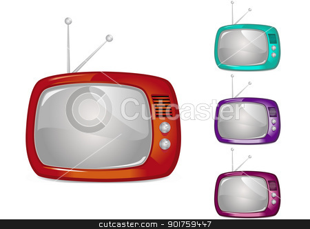 To use this stock image in your creative project, please select the size you need over to the right and click the "Add to Cart" button.
Your downloaded image will come with the Cutcaster watermark removed so don’t worry about the watermark you see on this page. Retro Television (Global Swatches Included) stock vector clipart, Retro Television Illustration (Global Swatches Included) by simas2