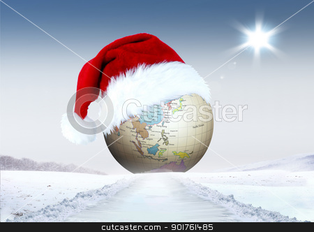 To use this stock image in your creative project, please select the size you need over to the right and click the "Add to Cart" button.
Your downloaded image will come with the Cutcaster watermark removed so don’t worry about the watermark you see on this page. Merry Christmas and globe stock photo, Merry Christmas and globe in snow by Diana