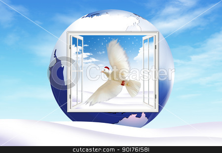 To use this stock image in your creative project, please select the size you need over to the right and click the "Add to Cart" button.
Your downloaded image will come with the Cutcaster watermark removed so don’t worry about the watermark you see on this page. Merry Christmas and dove stock photo, Christmas hat and dove in globe by Diana