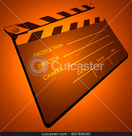 To use this stock image in your creative project, please select the size you need over to the right and click the "Add to Cart" button.
Your downloaded image will come with the Cutcaster watermark removed so don’t worry about the watermark you see on this page. Clapboard stock photo, Color Film Clapboard,2D art by Janaka Dharmasena