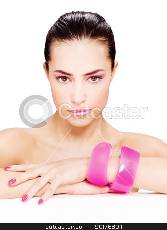 To use this stock image in your creative project, please select the size you need over to the right and click the "Add to Cart" button.
Your downloaded image will come with the Cutcaster watermark removed so don’t worry about the watermark you see on this page. Portrait of a pretty young woman stock photo, Portrait of a pretty young woman, isolated on white by iMarin