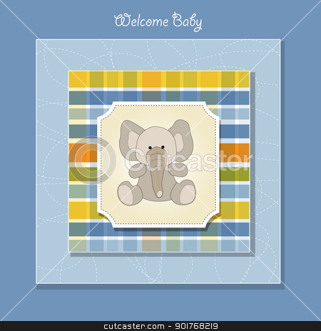To use this stock image in your creative project, please select the size you need over to the right and click the "Add to Cart" button.
Your downloaded image will come with the Cutcaster watermark removed so don’t worry about the watermark you see on this page. welcome baby card with elephant stock vector clipart, welcome baby card with elephant by balasoiu