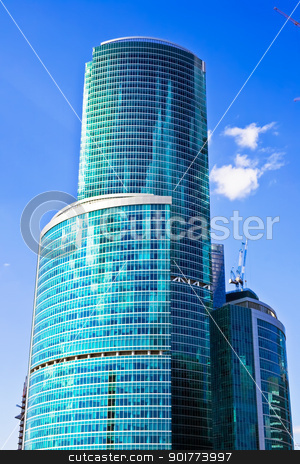 To use this stock image in your creative project, please select the size you need over to the right and click the "Add to Cart" button.
Your downloaded image will come with the Cutcaster watermark removed so don’t worry about the watermark you see on this page. Business skyscrapers stock photo, New international skyscrapers business center in Moscow city, Russia by Alexey Popov
