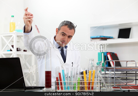 Man working in a laboratory Man working in a laboratory stock photo, Man working in a laboratory by photography33
