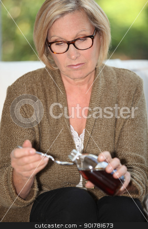 To use this stock image in your creative project, please select the size you need over to the right and click the "Add to Cart" button.
Your downloaded image will come with the Cutcaster watermark removed so don’t worry about the watermark you see on this page. Woman taking syrup stock photo, Woman taking syrup by photography33