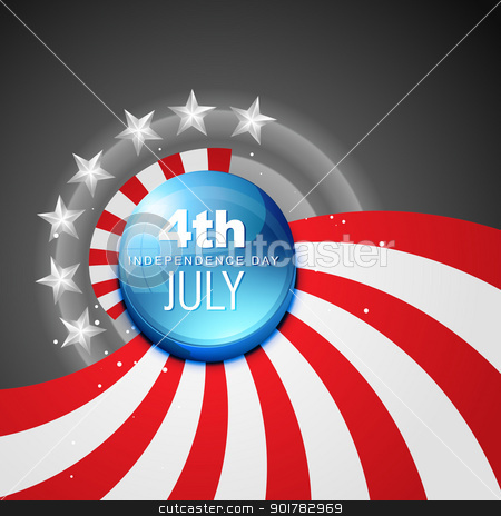 To use this stock image in your creative project, please select the size you need over to the right and click the "Add to Cart" button.
Your downloaded image will come with the Cutcaster watermark removed so don’t worry about the watermark you see on this page. american flag vector stock vector clipart, 4th july american independence day vector by pinnacleanimates