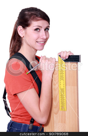 Portrait of young woman with angle bracket portrait of young woman with angle bracket stock photo, portrait of young woman with angle bracket by photography33