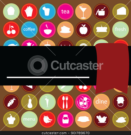 To use this stock image in your creative project, please select the size you need over to the right and click the "Add to Cart" button.
Your downloaded image will come with the Cutcaster watermark removed so don’t worry about the watermark you see on this page. food and drink background stock vector clipart, foods items background for menu, invitation and others by glossygirl21