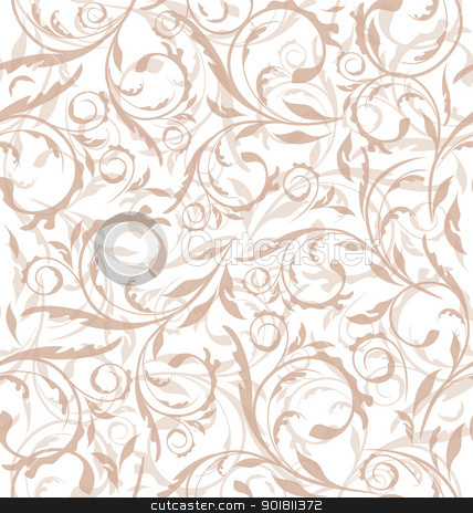 Excellent seamless floral background, pattern for continuous rep Excellent seamless floral background, pattern for continuous rep stock vector clipart, Illustration excellent seamless floral background, pattern for continuous replicate - vector by -=Mad Dog=-