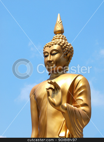 To use this stock image in your creative project, please select the size you need over to the right and click the "Add to Cart" button.
Your downloaded image will come with the Cutcaster watermark removed so don’t worry about the watermark you see on this page. Statue of Buddha in Thailand stock photo, Statue of Buddha in Thailand by jakgree