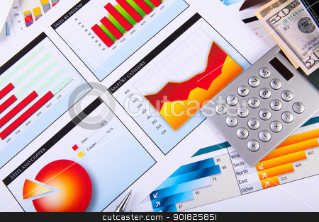 To use this stock image in your creative project, please select the size you need over to the right and click the "Add to Cart" button.
Your downloaded image will come with the Cutcaster watermark removed so don’t worry about the watermark you see on this page. Financial papers on the table stock photo, Financial paper charts and graphs on the table by Sergey Nivens