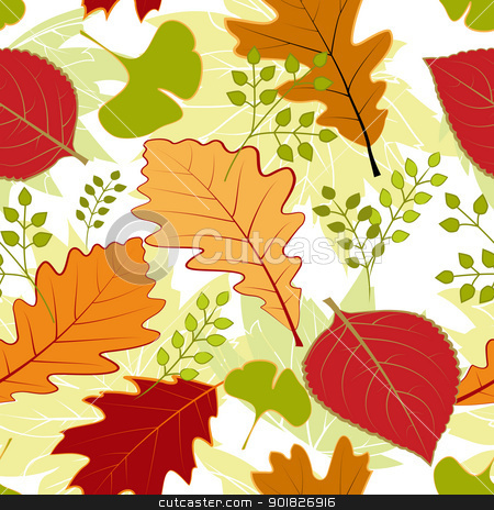 To use this stock image in your creative project, please select the size you need over to the right and click the "Add to Cart" button.
Your downloaded image will come with the Cutcaster watermark removed so don’t worry about the watermark you see on this page. Colorful autumn leaves seamless pattern stock vector clipart, Colorful autumn leaves seamless pattern by meikis