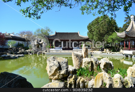 To use this stock image in your creative project, please select the size you need over to the right and click the "Add to Cart" button.
Your downloaded image will come with the Cutcaster watermark removed so don’t worry about the watermark you see on this page. Chinese Garden stock photo, Chinese Garden in Malta by Lenise Zerafa