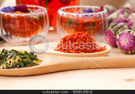 To use this stock image in your creative project, please select the size you need over to the right and click the "Add to Cart" button.
Your downloaded image will come with the Cutcaster watermark removed so don’t worry about the watermark you see on this page. Herbal natural floral tea infusion with dry flowers stock photo, Herbal natural floral tea infusion with dry flowers ingredients by Francesco Perre