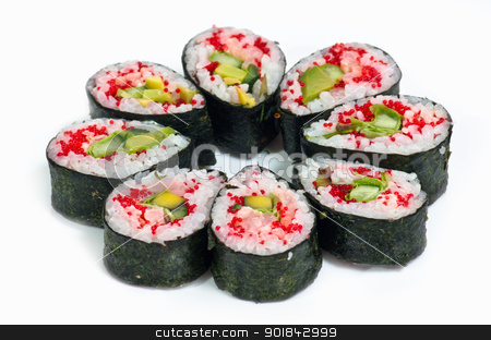 Various kinds of sushi and sashimi Various kinds of sushi and sashimi stock photo, Various kinds of sushi and sashimi by Evgeniy Ovchinnikov