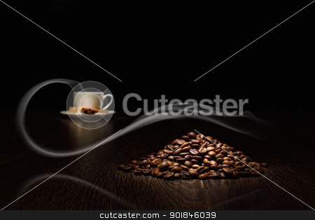 To use this stock image in your creative project, please select the size you need over to the right and click the "Add to Cart" button.
Your downloaded image will come with the Cutcaster watermark removed so don’t worry about the watermark you see on this page. Coffee beans and white cup stock photo, Image of coffee beans and white cup by Sergey Nivens