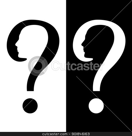 To use this stock image in your creative project, please select the size you need over to the right and click the "Add to Cart" button.
Your downloaded image will come with the Cutcaster watermark removed so don’t worry about the watermark you see on this page. Symbol of Question stock photo, Symbol of Question. Illustration on white and black background by dvarg