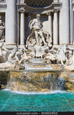 Trevi Fountain Trevi Fountain stock photo, Beautiful sightseeing Trevi fountain in Rome, Italy by Alexey Popov