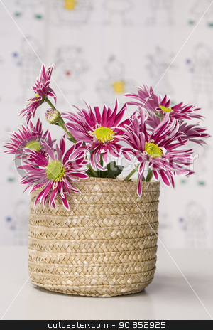 Bouquet of red flower bouquet of red flower stock photo, Bouquet of fresh wild red flowers by Victor Oancea