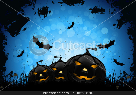 To use this stock image in your creative project, please select the size you need over to the right and click the "Add to Cart" button.
Your downloaded image will come with the Cutcaster watermark removed so don’t worry about the watermark you see on this page. Grunge Halloween Party Background stock vector clipart, Grunge Halloween Party Background with Pampkins Grass and Bats by Vadym Nechyporenko
