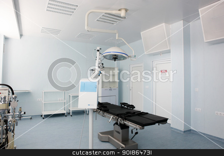 Hospital hospital stock photo, hospital interior. by Nenov Brothers Images