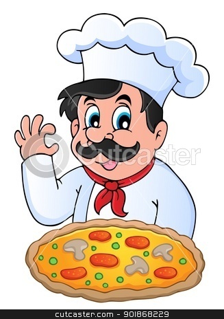 To use this stock image in your creative project, please select the size you need over to the right and click the "Add to Cart" button.
Your downloaded image will come with the Cutcaster watermark removed so don’t worry about the watermark you see on this page. Chef theme image 6 stock vector clipart, Chef theme image 6 - vector illustration. by Klara Viskova