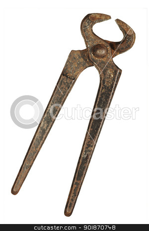To use this stock image in your creative project, please select the size you need over to the right and click the "Add to Cart" button.
Your downloaded image will come with the Cutcaster watermark removed so don’t worry about the watermark you see on this page. old rusty pincers stock photo, Detail of the punching nippers - hand tool by Siloto
