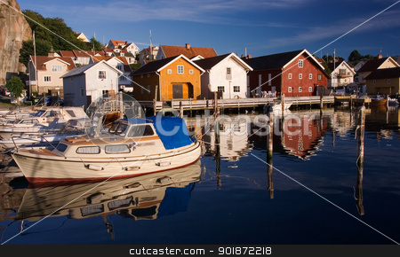 To use this stock image in your creative project, please select the size you need over to the right and click the "Add to Cart" button.
Your downloaded image will come with the Cutcaster watermark removed so don’t worry about the watermark you see on this page. Fjallbacka village by the swedish west coast stock photo, Calm and peaceful village by the swedish west coast. by Kristoffer Pettersson