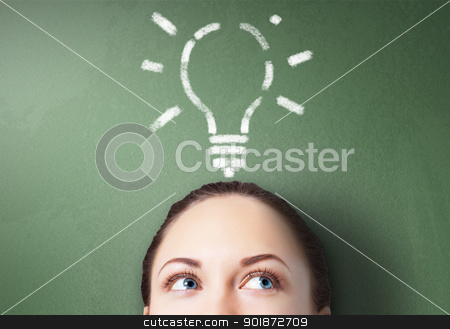 Ideas and creativity in business Ideas and creativity in business stock photo, Young businessman with ideas as symbol of business creativity by Sergey Nivens