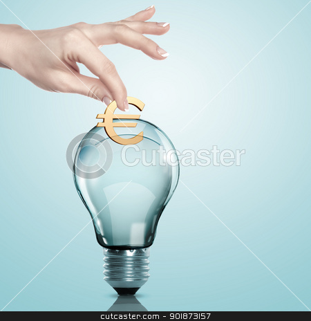 To use this stock image in your creative project, please select the size you need over to the right and click the "Add to Cart" button.
Your downloaded image will come with the Cutcaster watermark removed so don’t worry about the watermark you see on this page. Money inside an electric light bulb stock photo, Hand and money inside an electric light bulb by Sergey Nivens