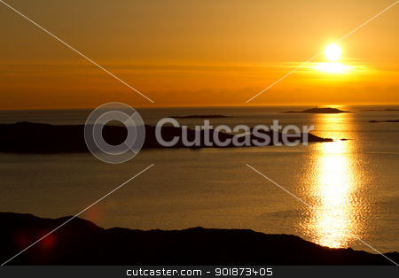 Swedish Winter Afternoon Swedish Winter Afternoon stock photo, Bright sunset in Lysekil, Sweden by 35millimetre