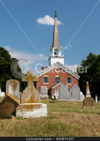 To use this stock image in your creative project, please select the size you need over to the right and click the "Add to Cart" button.
Your downloaded image will come with the Cutcaster watermark removed so don’t worry about the watermark you see on this page. St Ignatius church Chapel Point Maryland stock photo, St Ignatius church is the oldest continuously used church in the USA in Maryland by Steven Heap