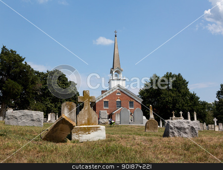 To use this stock image in your creative project, please select the size you need over to the right and click the "Add to Cart" button.
Your downloaded image will come with the Cutcaster watermark removed so don’t worry about the watermark you see on this page. St Ignatius church Chapel Point Maryland stock photo, St Ignatius church is the oldest continuously used church in the USA in Maryland by Steven Heap