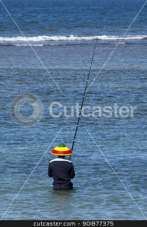 Fisherman, Bali Fisherman, Bali stock photo, Fisherman, Bali by Kevin Hellon