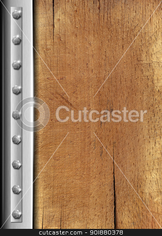To use this stock image in your creative project, please select the size you need over to the right and click the "Add to Cart" button.
Your downloaded image will come with the Cutcaster watermark removed so don’t worry about the watermark you see on this page. Vintage Wooden and Metal Background stock photo, Wood and metal vintage background with bolts and reflections
by catalby