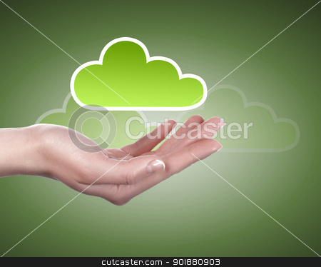 To use this stock image in your creative project, please select the size you need over to the right and click the "Add to Cart" button.
Your downloaded image will come with the Cutcaster watermark removed so don’t worry about the watermark you see on this page. Hand with cloud computing symbol stock photo, Hand with cloud computing symbol against colour background by Sergey Nivens