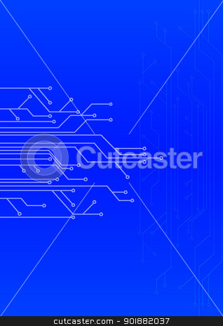 Abstract set of printing conductors abstract set of printing conductors stock photo, abstract set of printing conductors for an electric circuit by Anatolii Vasilev