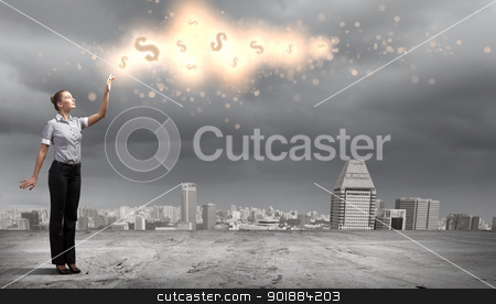 To use this stock image in your creative project, please select the size you need over to the right and click the "Add to Cart" button.
Your downloaded image will come with the Cutcaster watermark removed so don’t worry about the watermark you see on this page. Businessman and cityscape stock photo, Image of a business man standing against cityscape by Sergey Nivens