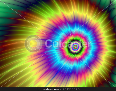 To use this stock image in your creative project, please select the size you need over to the right and click the "Add to Cart" button.
Your downloaded image will come with the Cutcaster watermark removed so don’t worry about the watermark you see on this page. Color Explosion Tie-Dyed stock photo, Digital abstract image with a tie-dye explosion of color design in yellow, blue, purple, green, and red by Colin Forrest