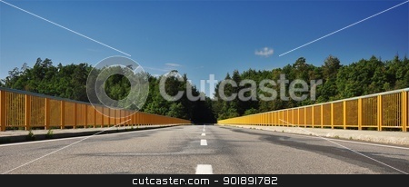 To use this stock image in your creative project, please select the size you need over to the right and click the "Add to Cart" button.
Your downloaded image will come with the Cutcaster watermark removed so don’t worry about the watermark you see on this page. The road bridge over the dam stock photo, The road bridge over the dam by Ondrej Vladyka