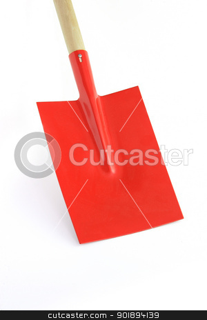 Red shovel Red shovel stock photo, Red shovel by photography33